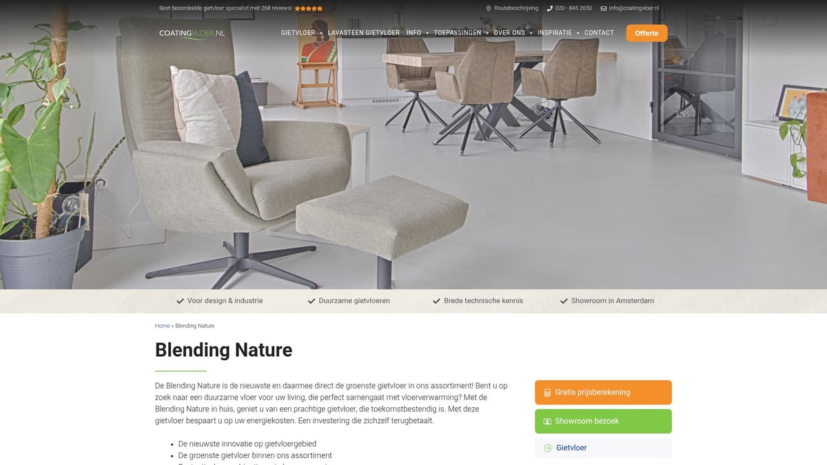 6 Populaire Soorten Gietvloer Voor Jouw Interieur in 2026 - Biobased gietvloer (duurzaam alternatief)