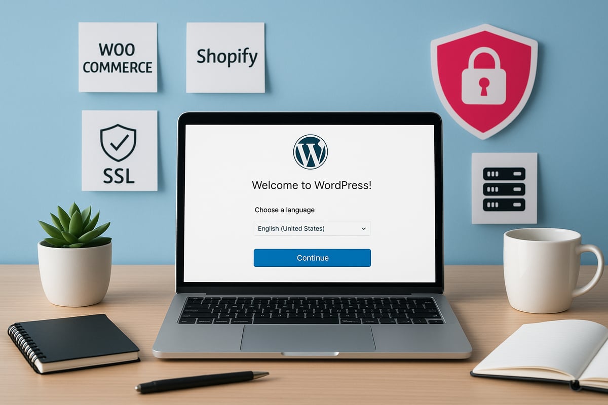 <span style="color:#3882DB">Voraussetzungen: Domain, Hosting & WordPress-Installation</span>