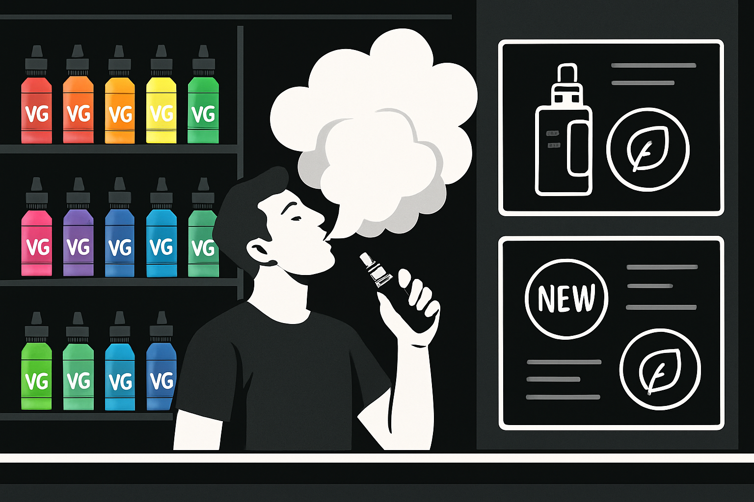 Trender och innovationer inom VG och e-juice 2025