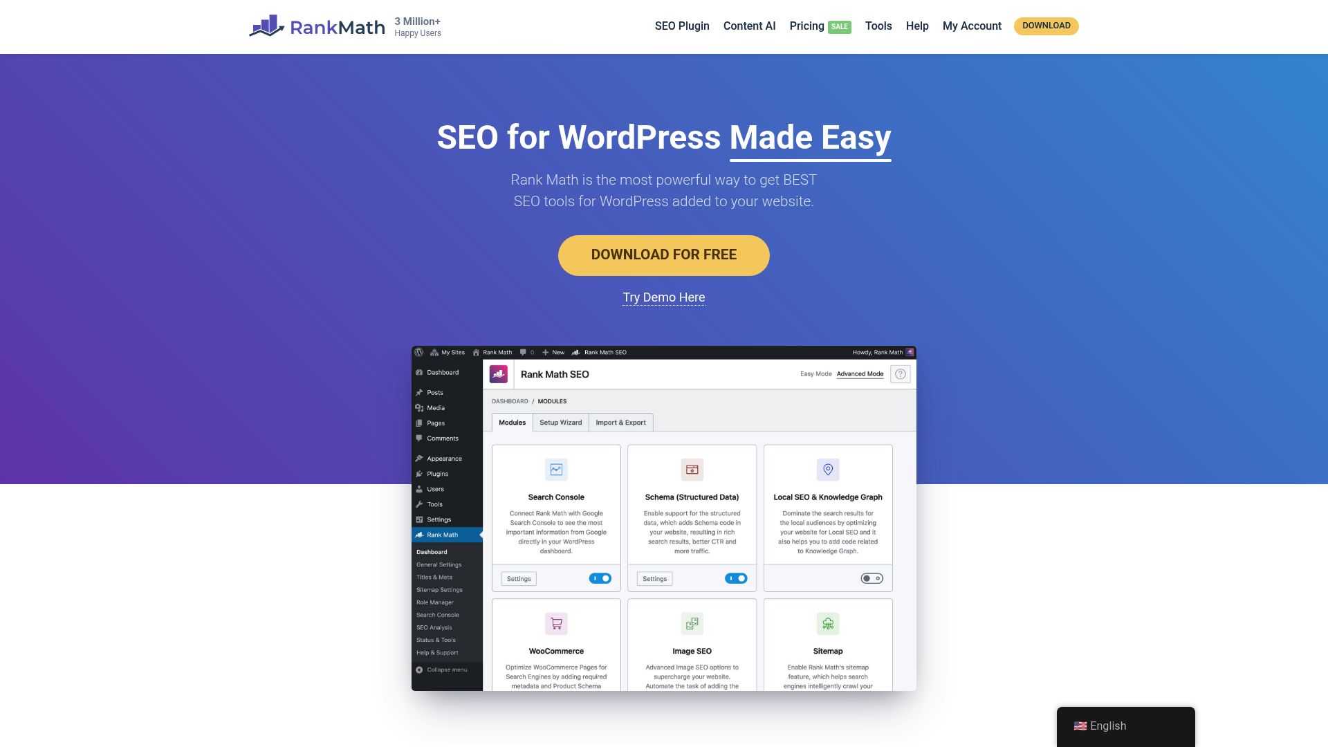 9 Unverzichtbare WordPress Plugins für 2025 - Rank Math SEO