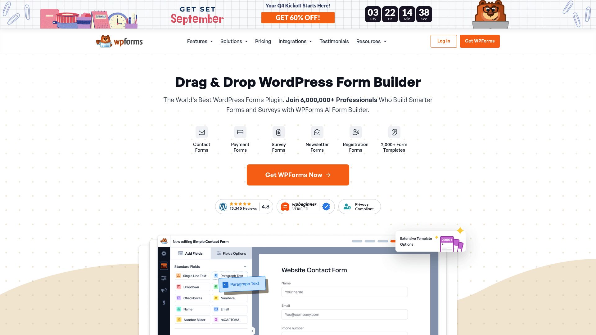 9 Unverzichtbare WordPress Plugins für 2025 - WPForms