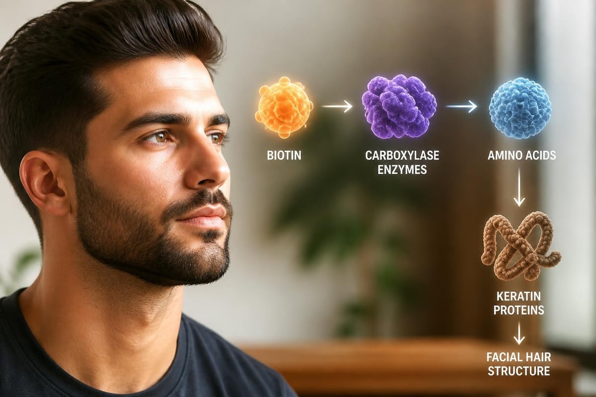 Biotin enzymatic process
