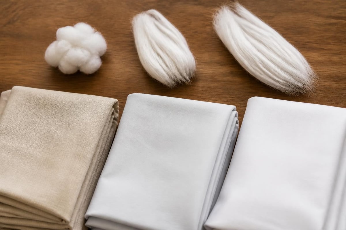 Cotton fiber comparison