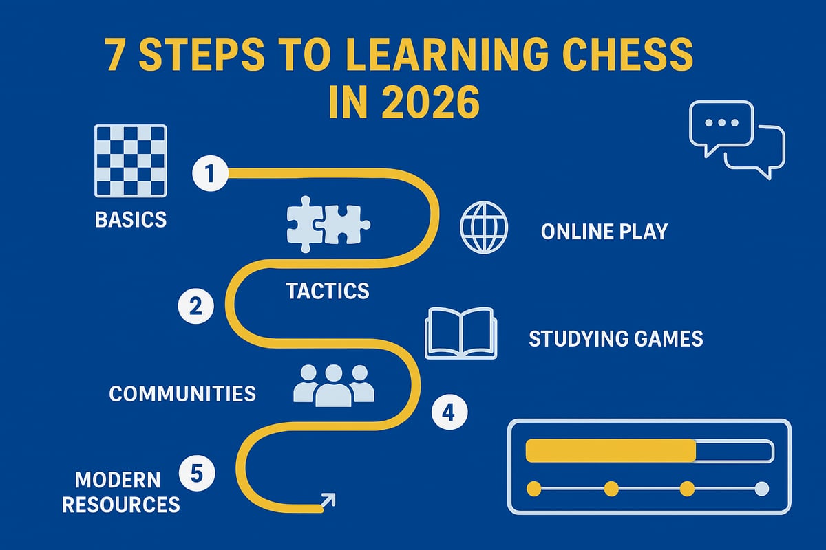 Step-by-Step Guide: How to Learn Chess in 2026