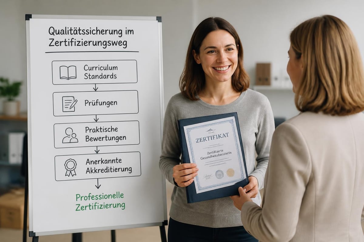 Zertifizierungsprozess Gesundheitsberatung