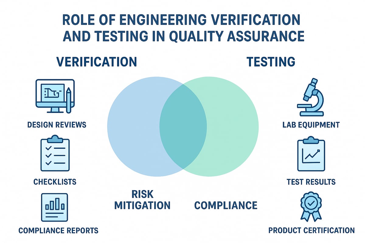 The Role of Verification and Testing in Quality Assurance