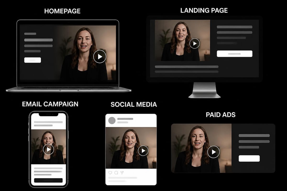 Multi-channel video distribution strategy