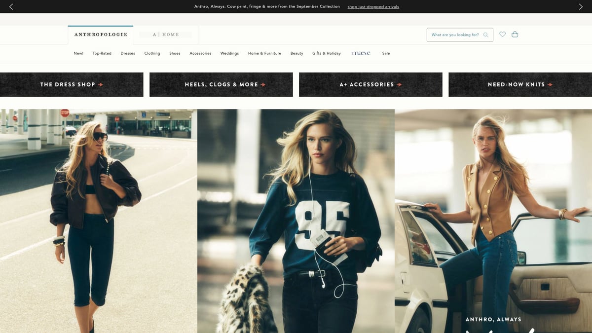 9 Must-Try Best Online Clothing Boutiques for 2025 - Anthropologie