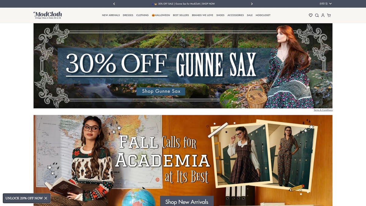 9 Must-Try Best Online Clothing Boutiques for 2025 - ModCloth