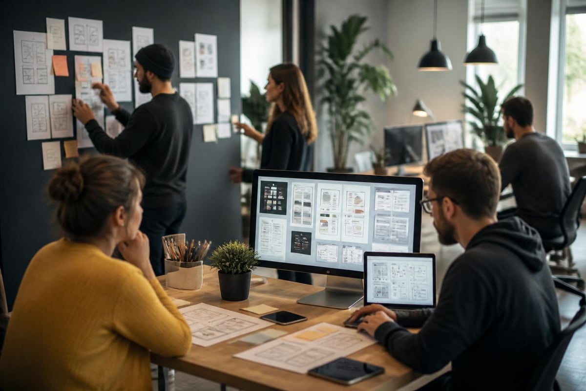 Webdesign Projektphasen