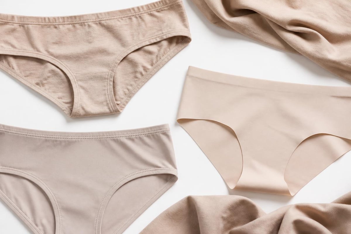 Fabric types for panty construction