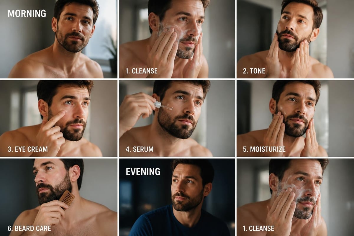 Morning and evening routines