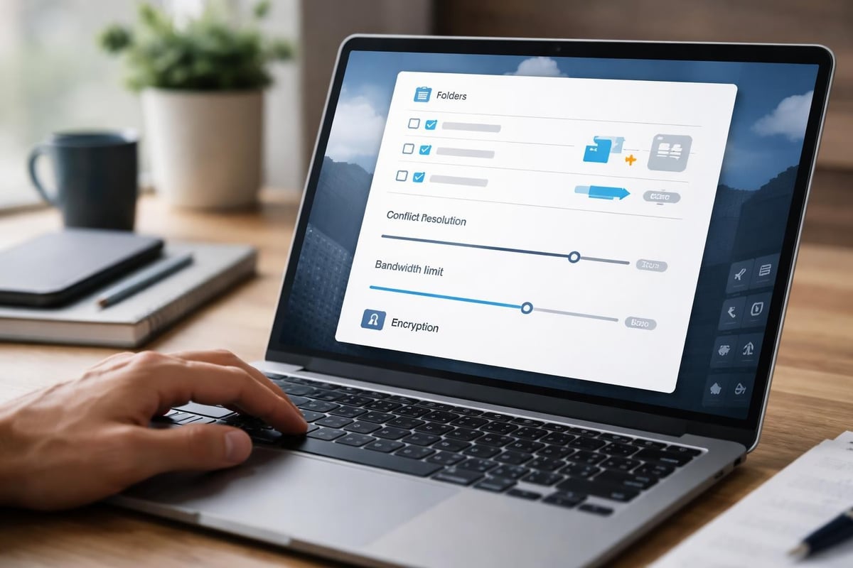 Dateisynchronisation-Konfiguration