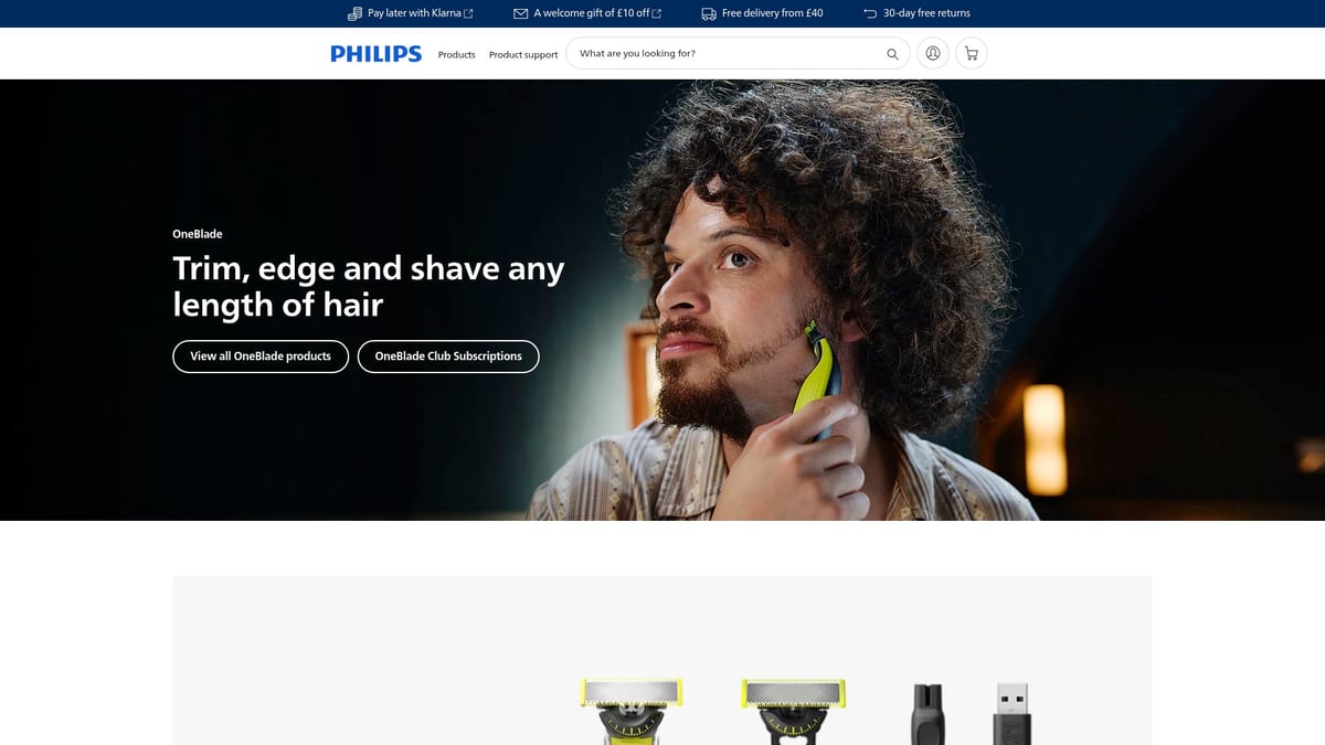 Top 7 Philips Beard Trimmers for Effortless Grooming in 2026 - Philips OneBlade Pro QP6530/25 Hybrid Trimmer & Shaver