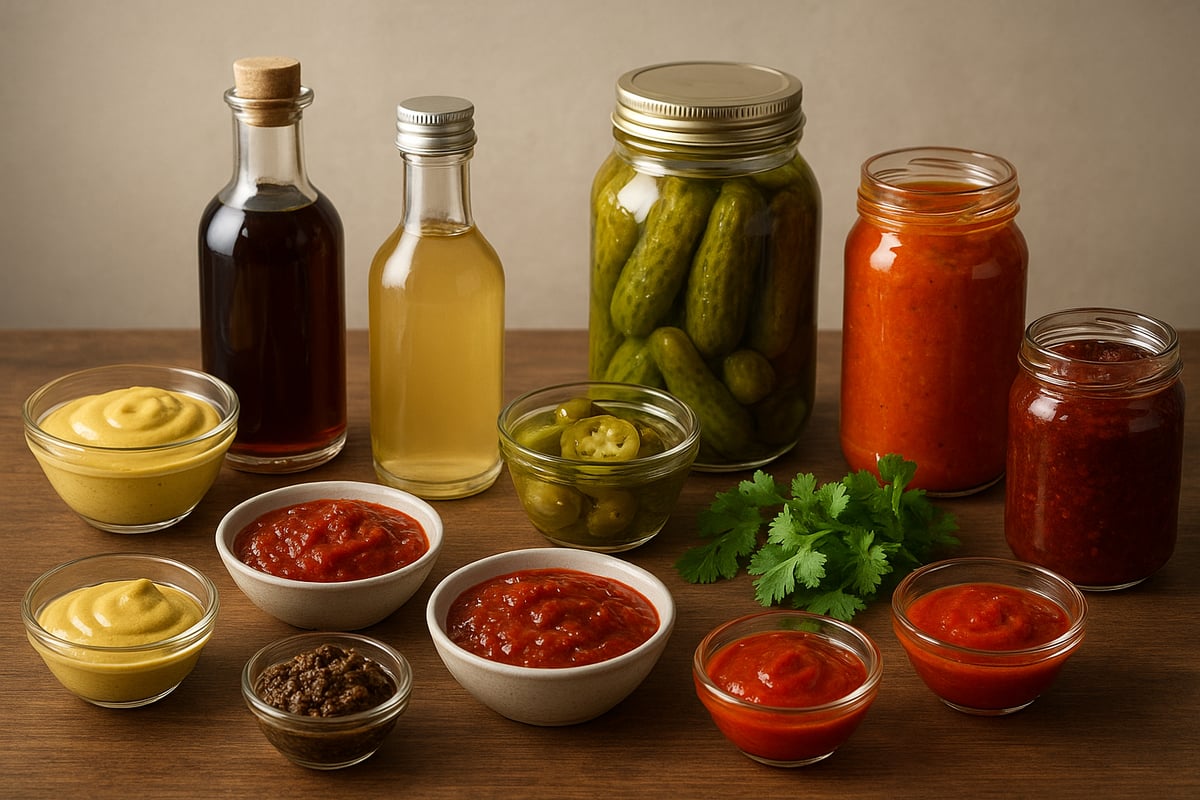 Les condiments incontournables en 2026 : sélection et usages