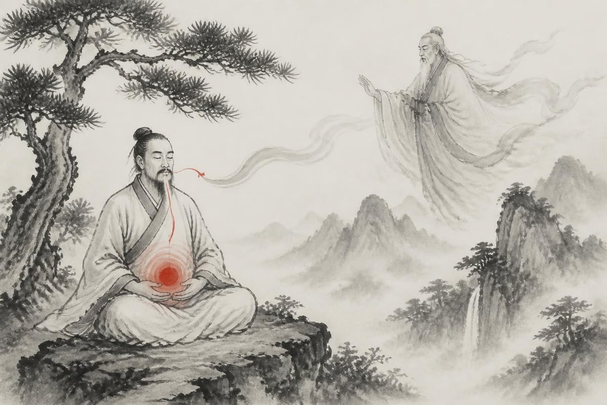 Taoist breathing practice