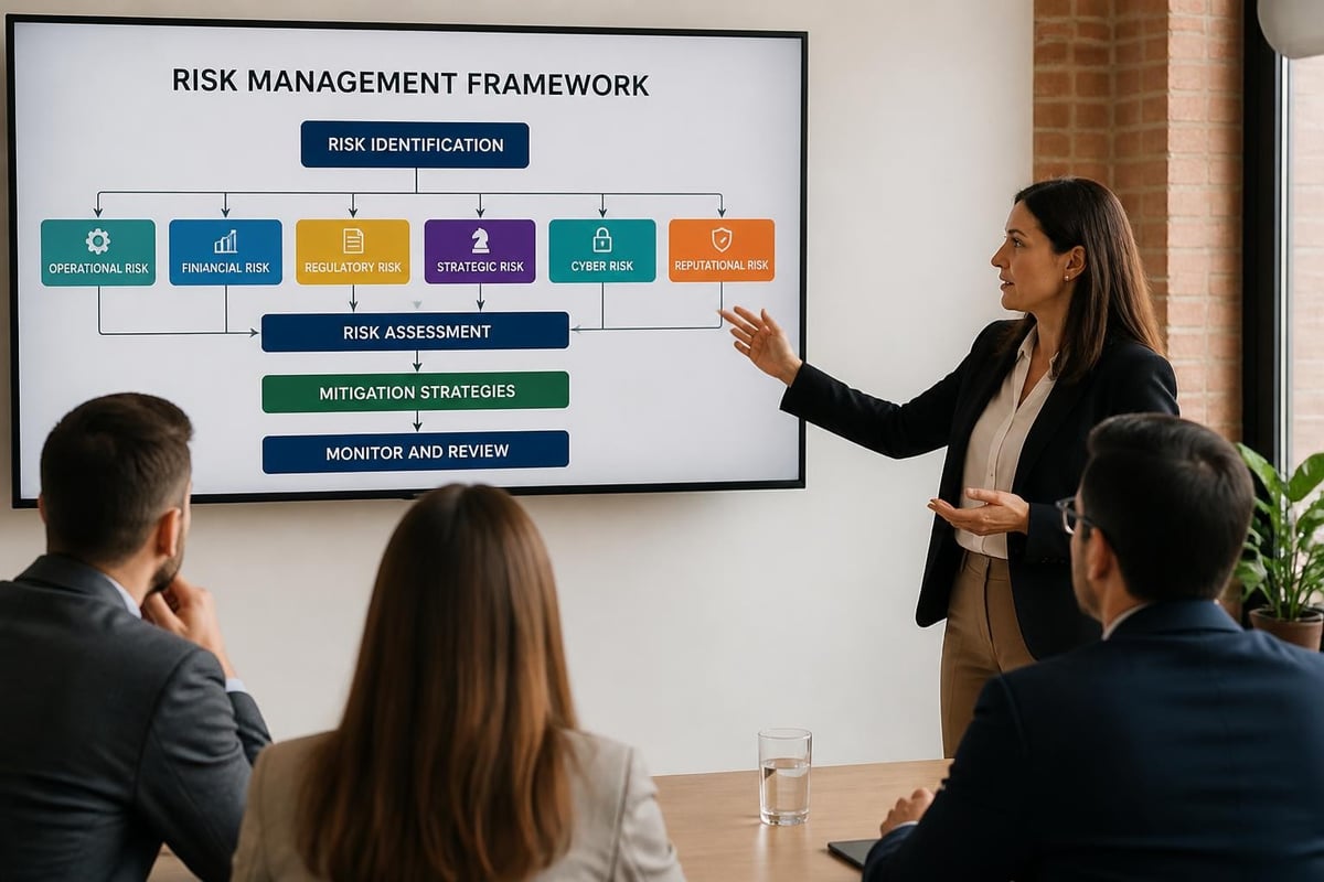 Risk management framework components