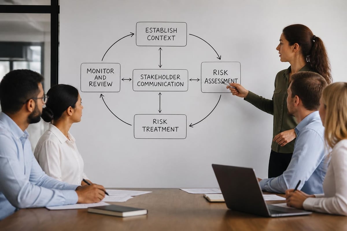 ISO 31000 risk management process