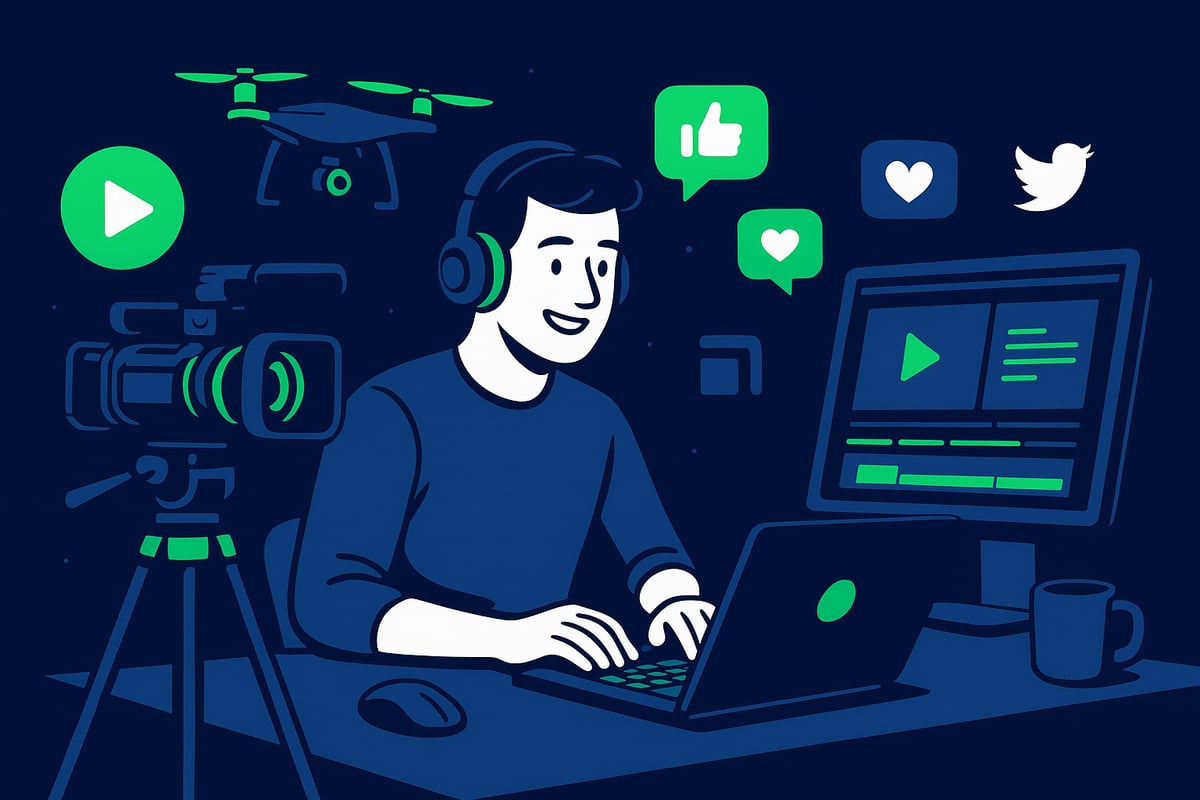 Stratégies de différenciation et de croissance pour vidéastes à Montreuil