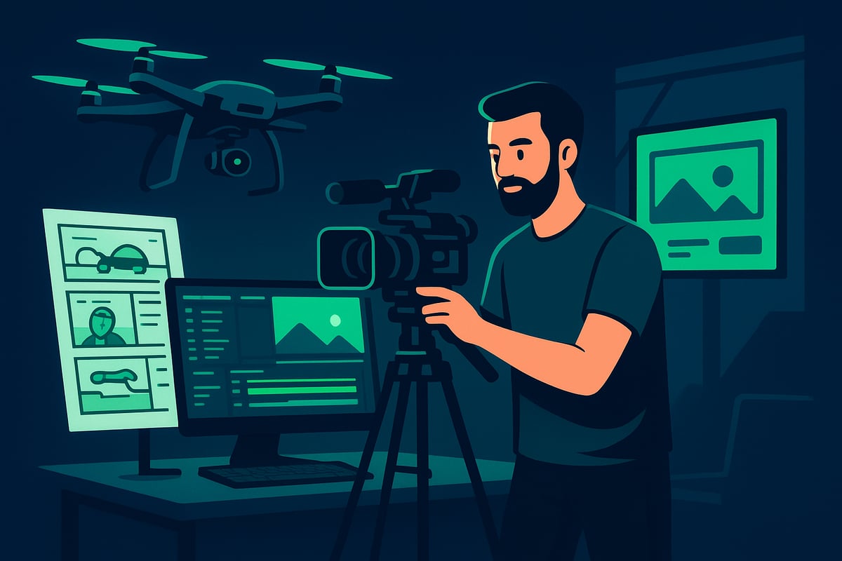 Compétences et qualités essentielles du vidéaste d’entreprise en 2025