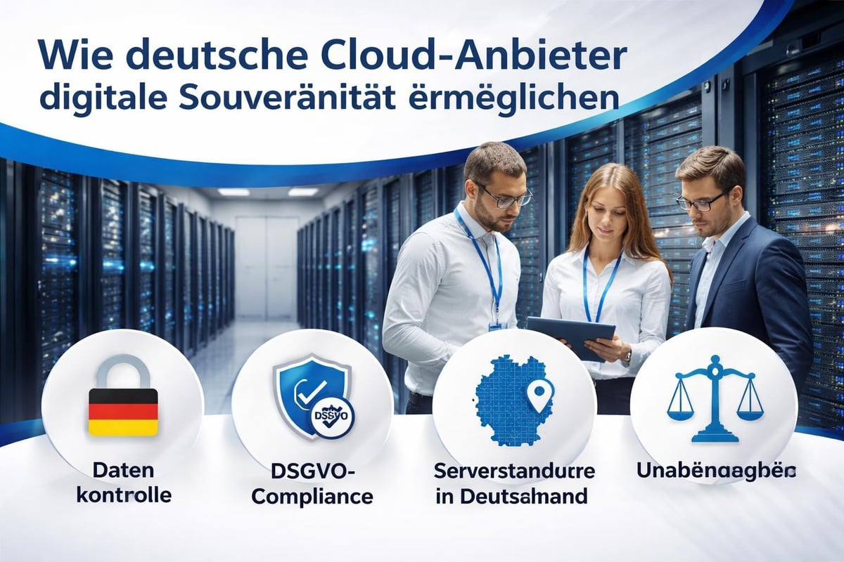 Digitale Souveränität durch deutsche Cloud-Anbieter