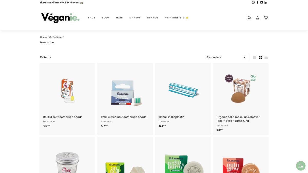 7 Alternatives Deo Vegan Incontournables à Découvrir en 2026 - Lamazuna – Déodorant Solide Vegan Palmarosa