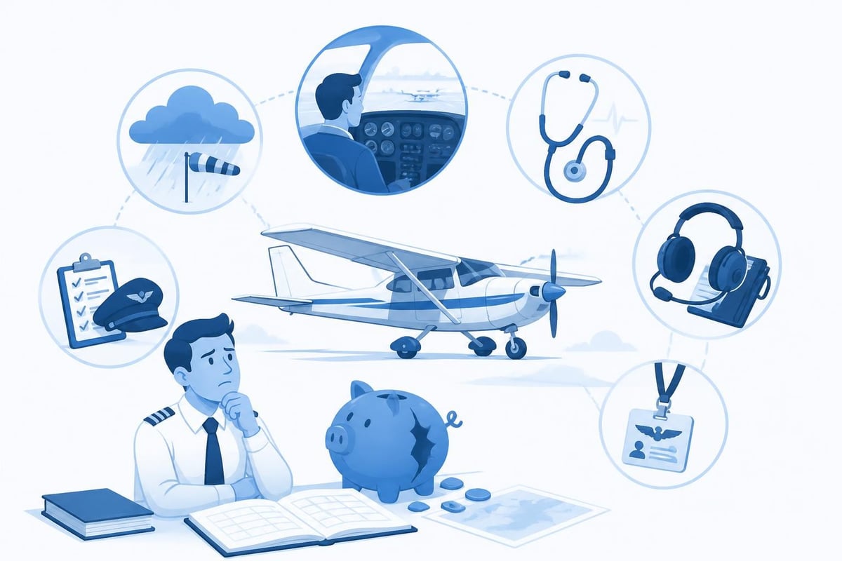 Hidden flight training costs