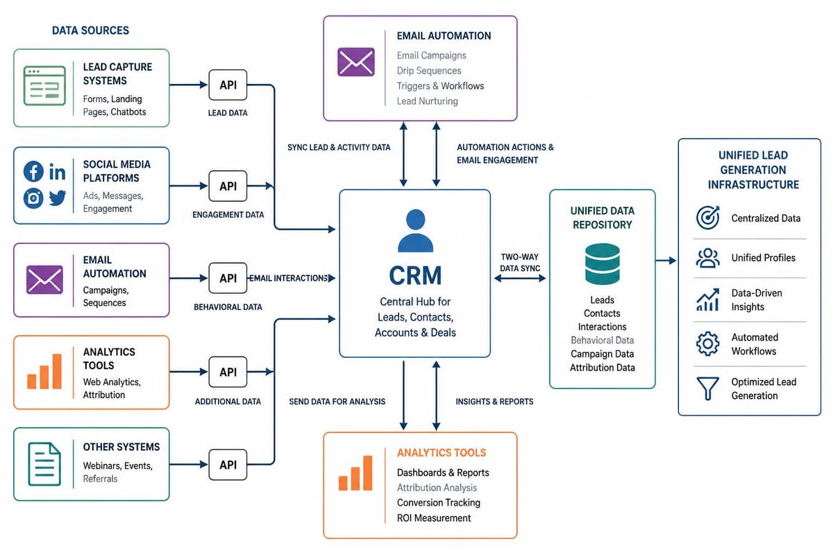 Lead generation technology integration