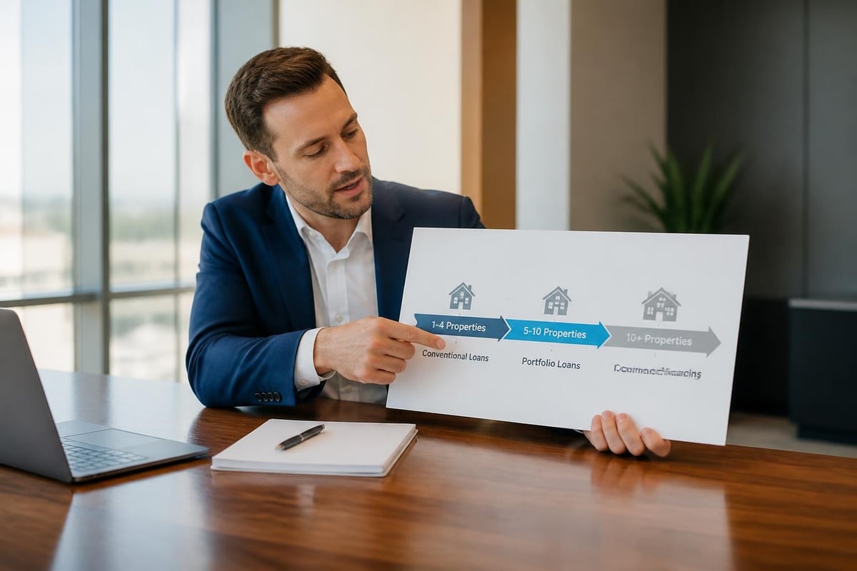 Real estate financing progression