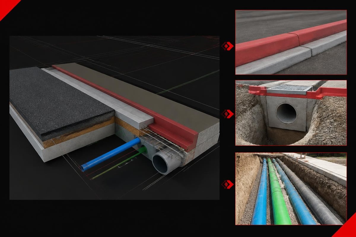 Digital design process for trief kerbing