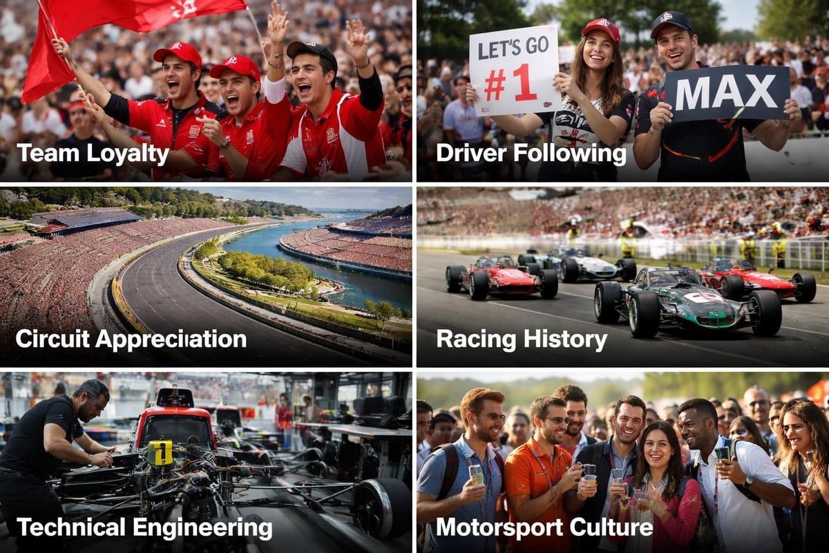 Formula 1 fan interests