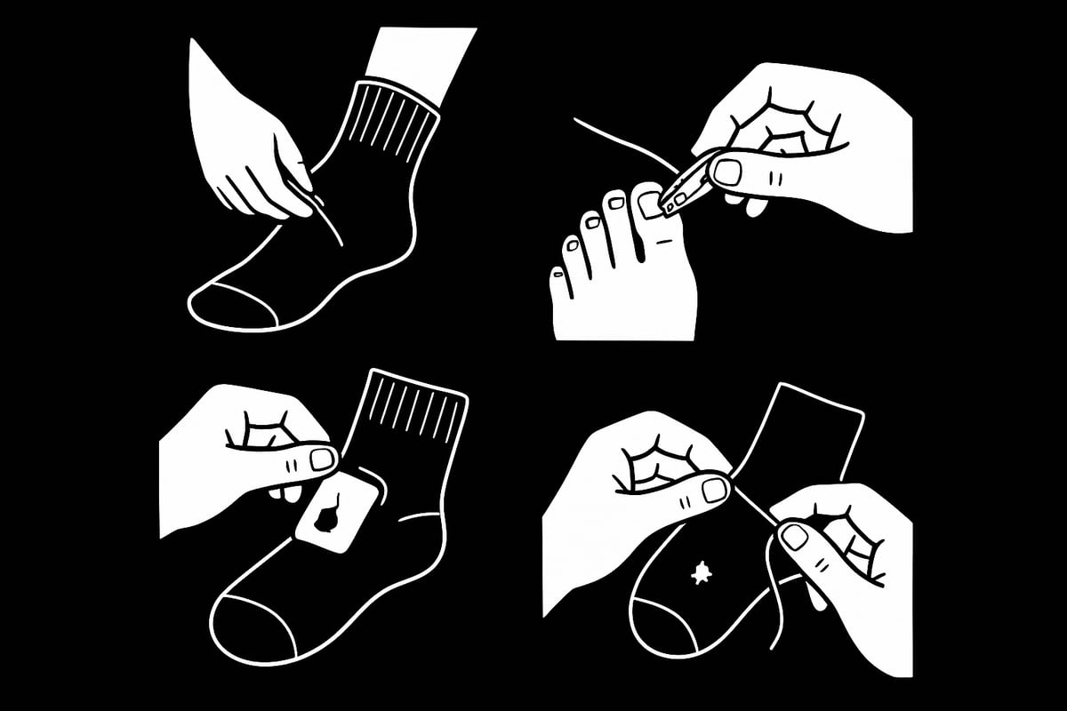 Handling, Wearing, and Everyday Sock Care