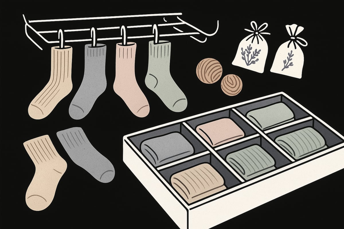 Expert Tips for Drying and Storing Your Socks