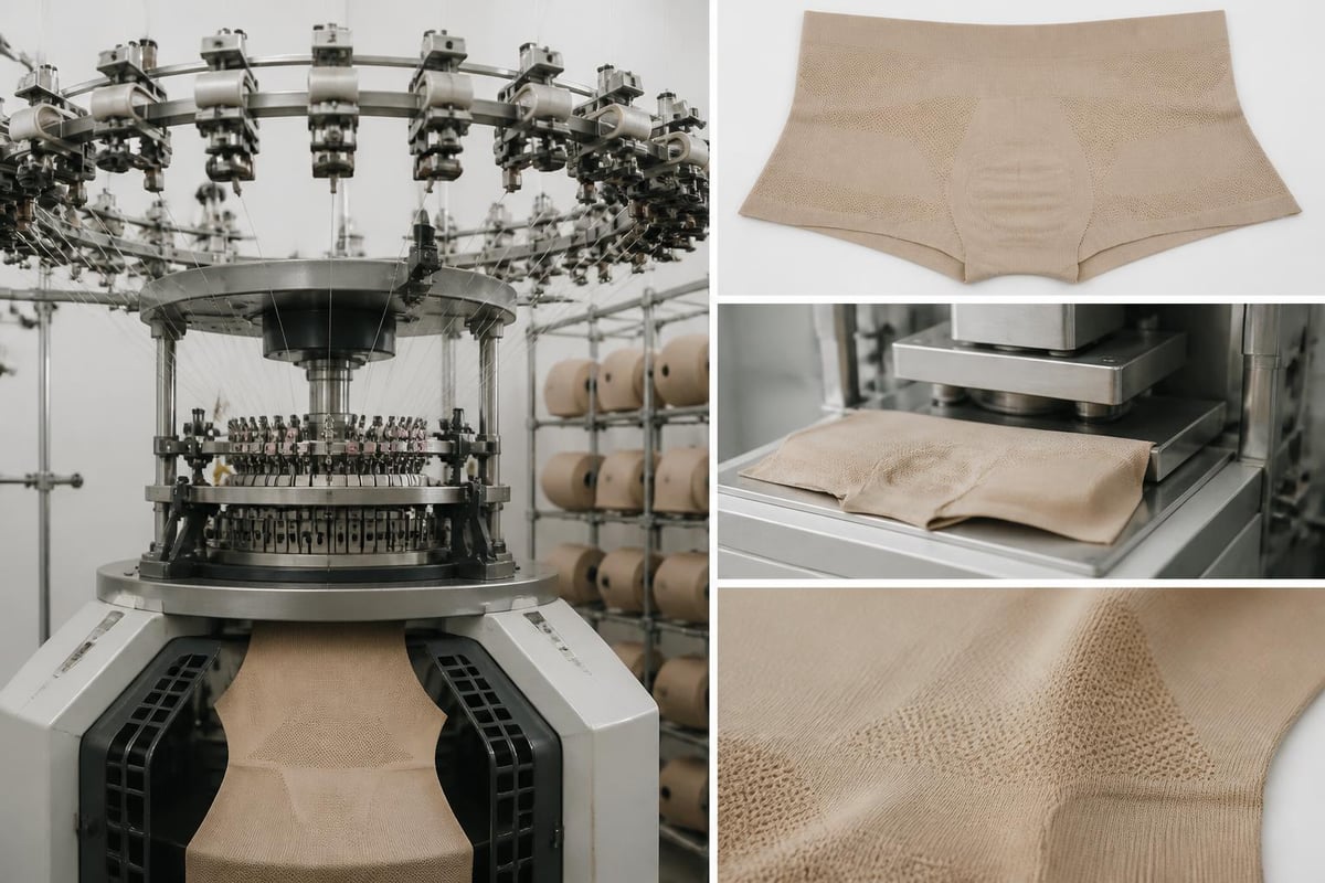 Seamless panty construction process