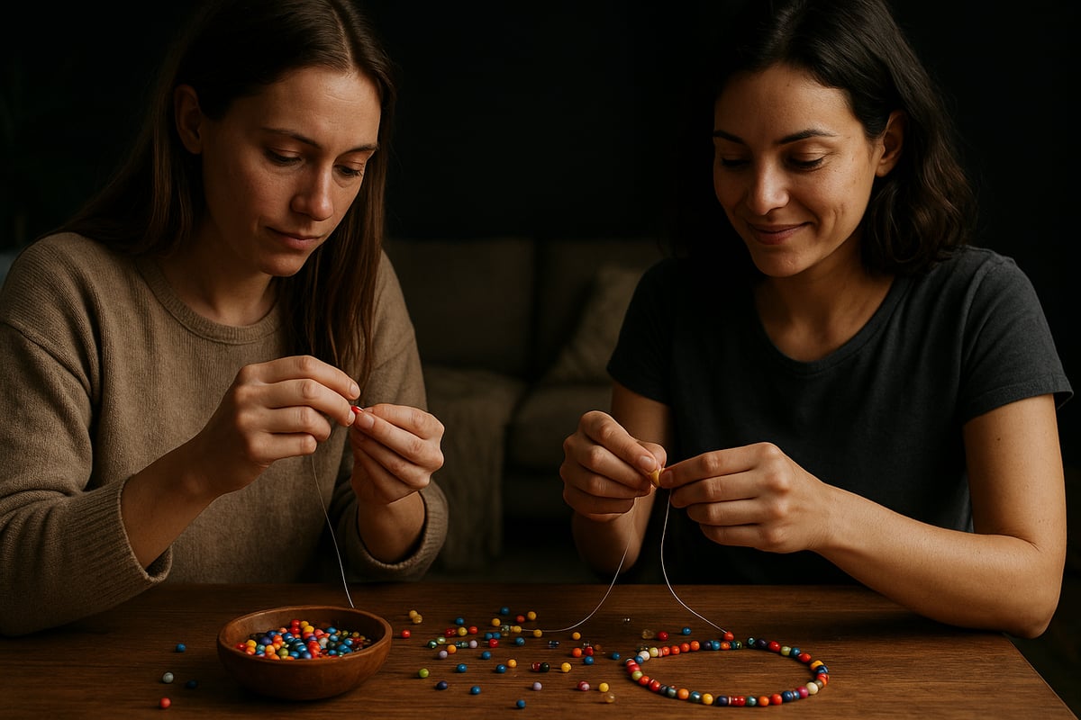 Step-by-step plan: Make your own unique bead necklace