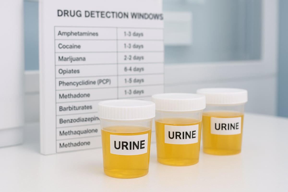 Detection Windows: How Long Drugs Stay Detectable in Urine