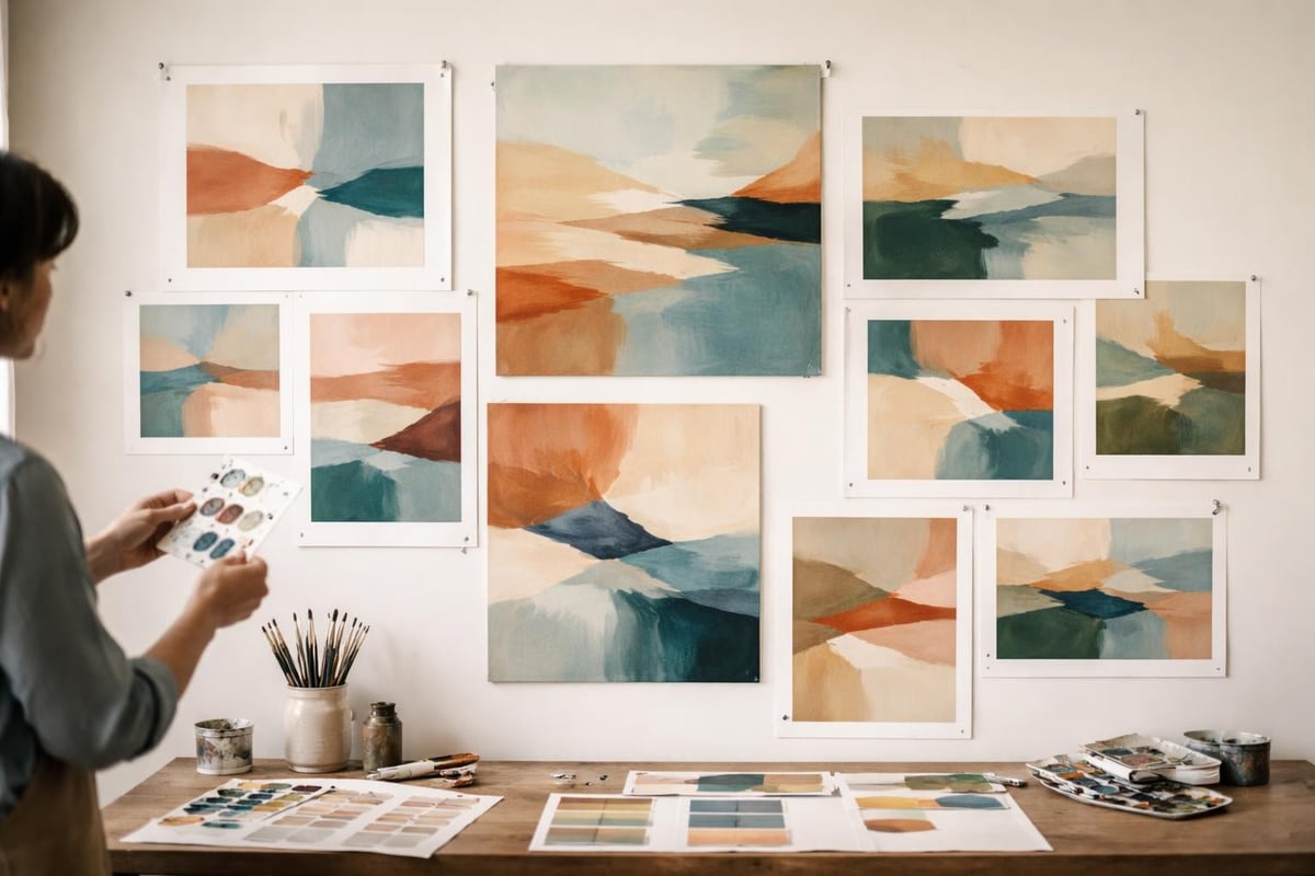 Studio collection arrangement