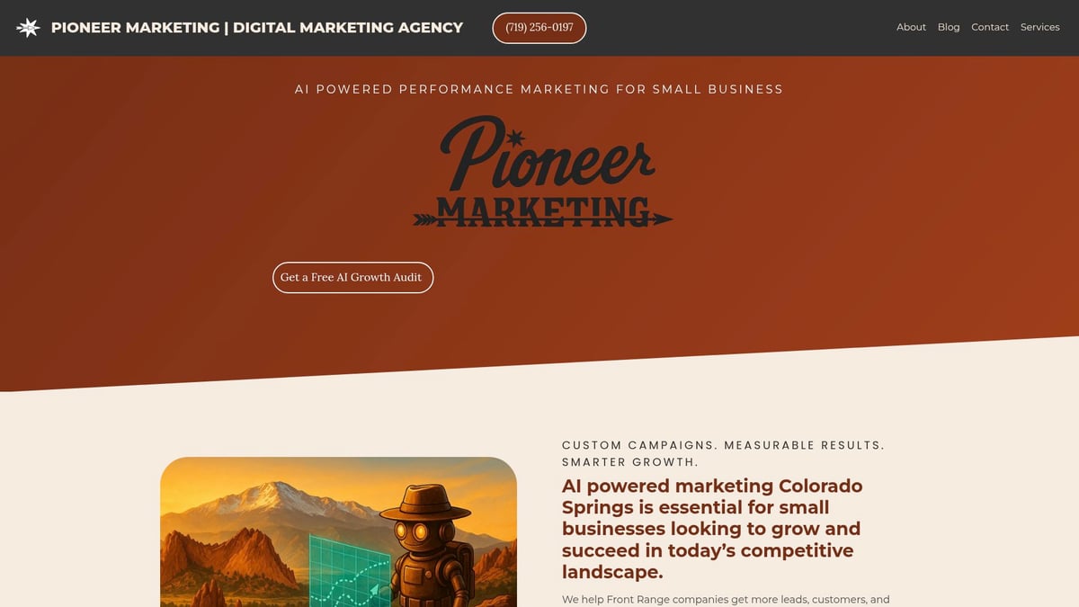 Local SEO Colorado Springs Guide: Boost Your Visibility in 2026 - How Pioneer Marketing Elevates Local SEO in Colorado Springs