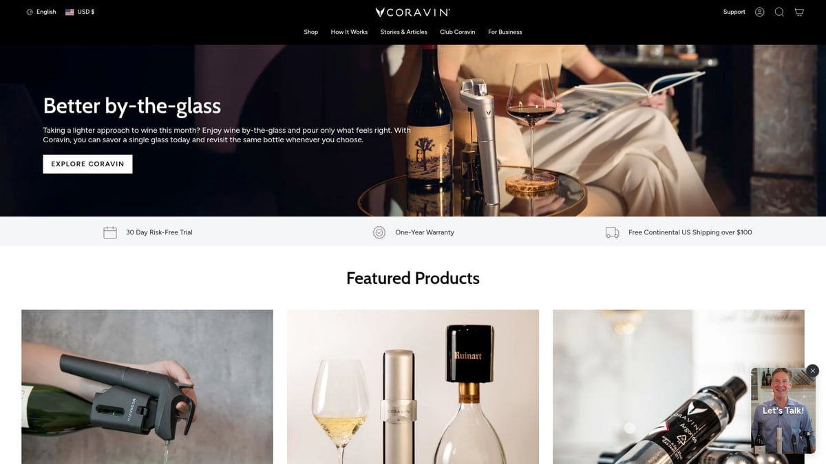 9 Brilliant Good Foodie Gifts to Surprise Culinary Lovers in 2026 - Coravin Timeless Three+ Wine Preservation System