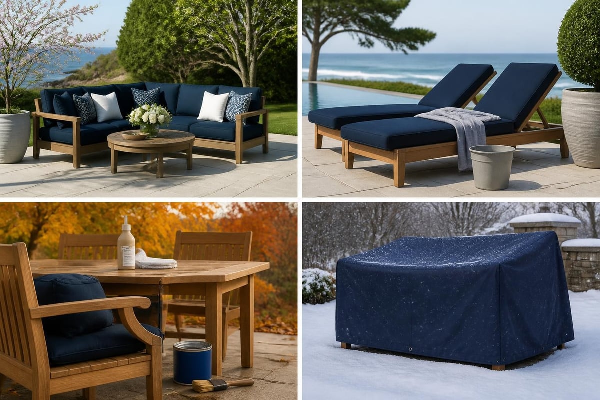 Year-round outdoor furniture care
