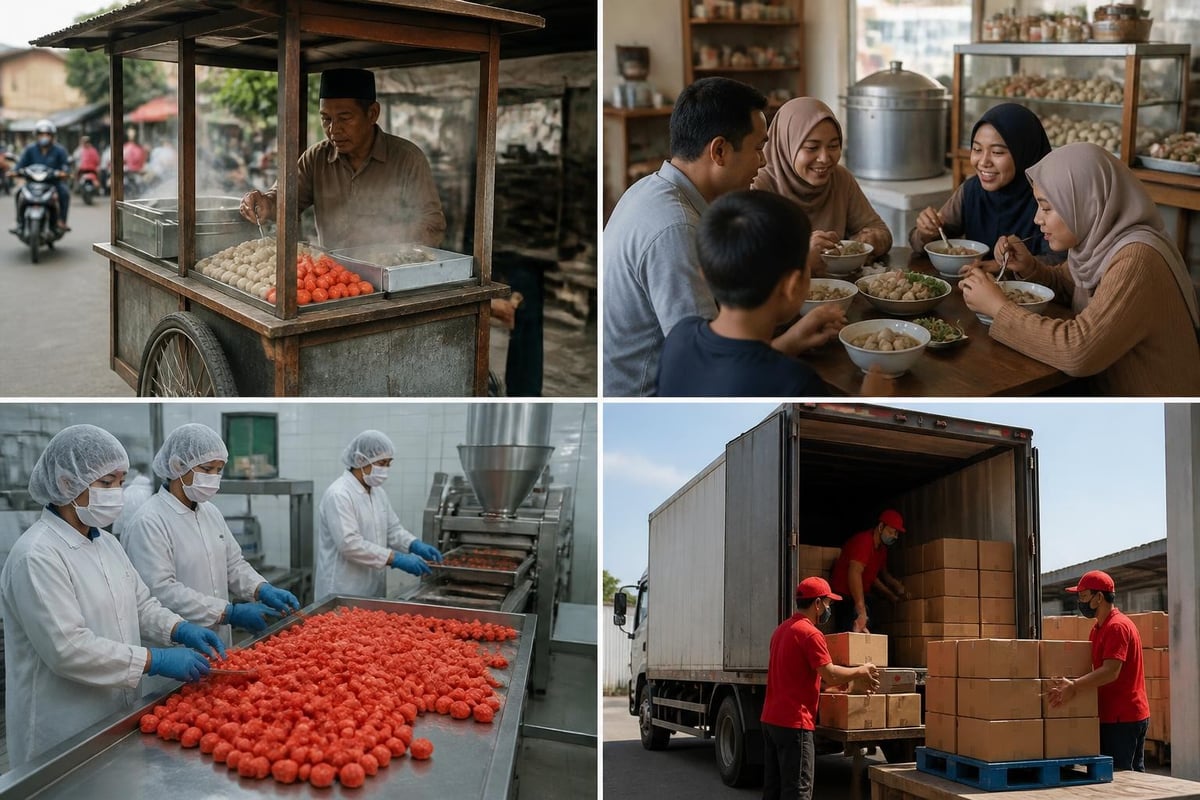 Evolusi bakso merah