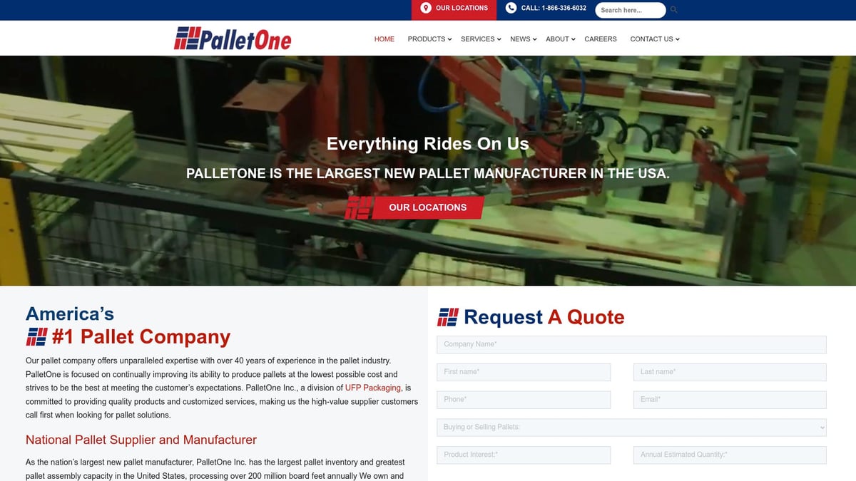 Top 9 Best Pallet Manufacturers Near Me in 2026 - PalletOne