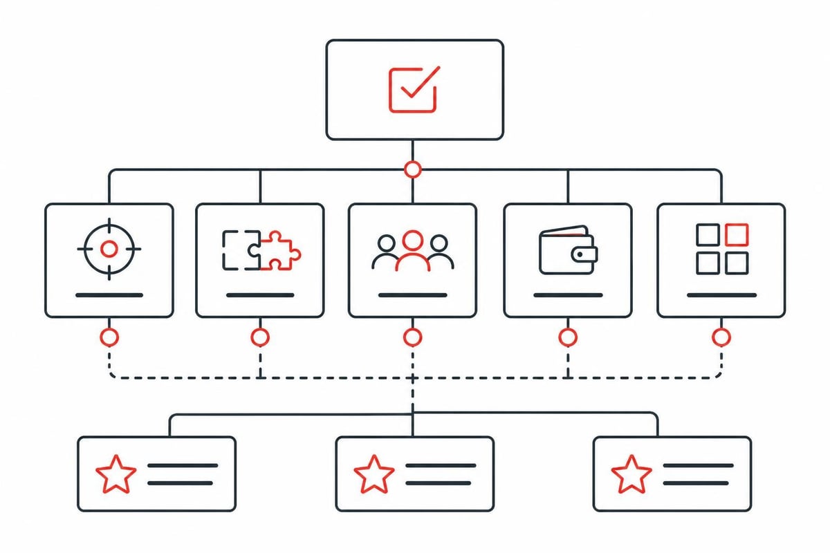 Performance marketing software evaluation framework