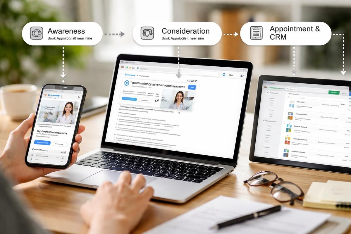 Dental paid advertising funnel