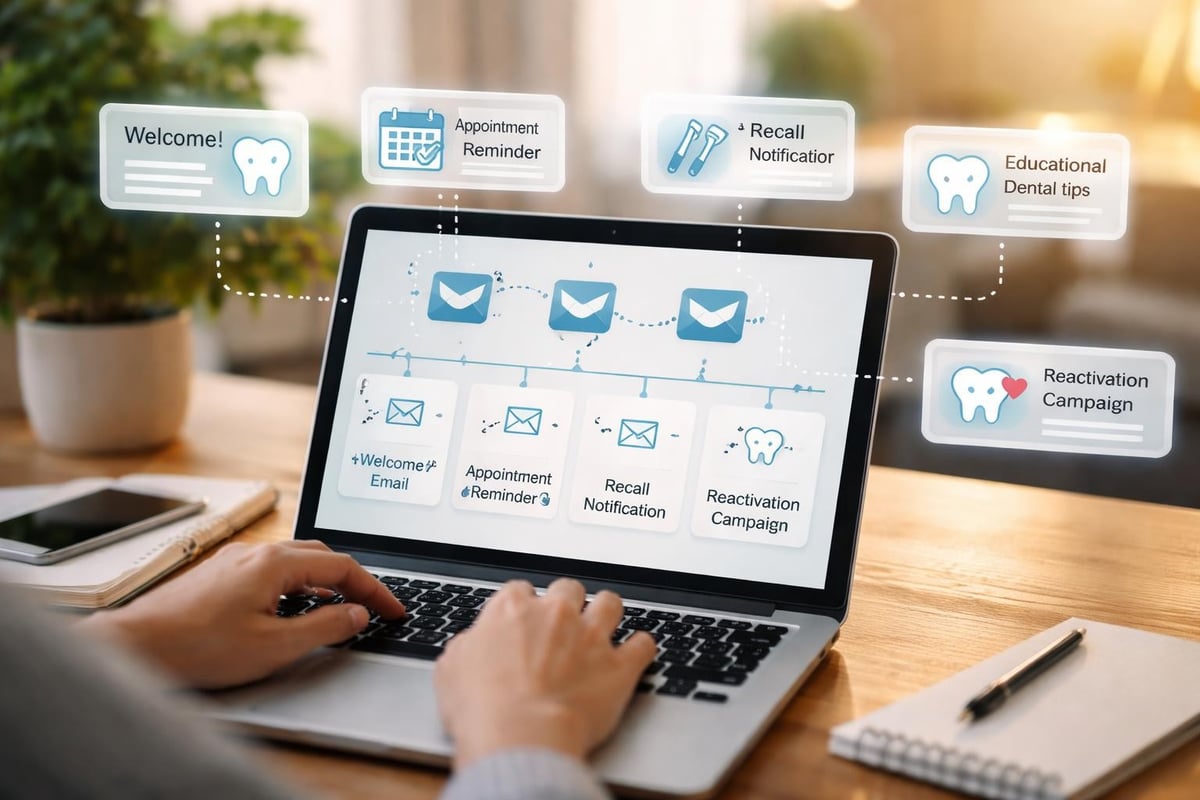 Email marketing patient journey