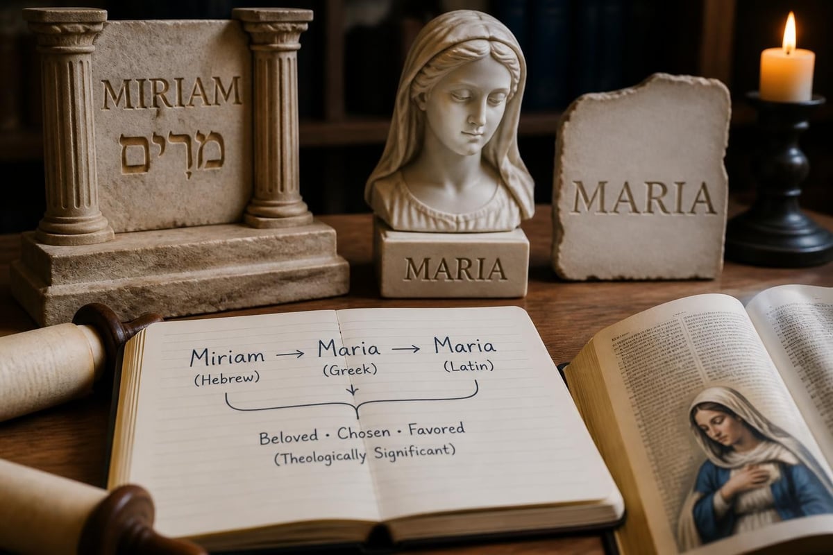 Etymology of Mary's name