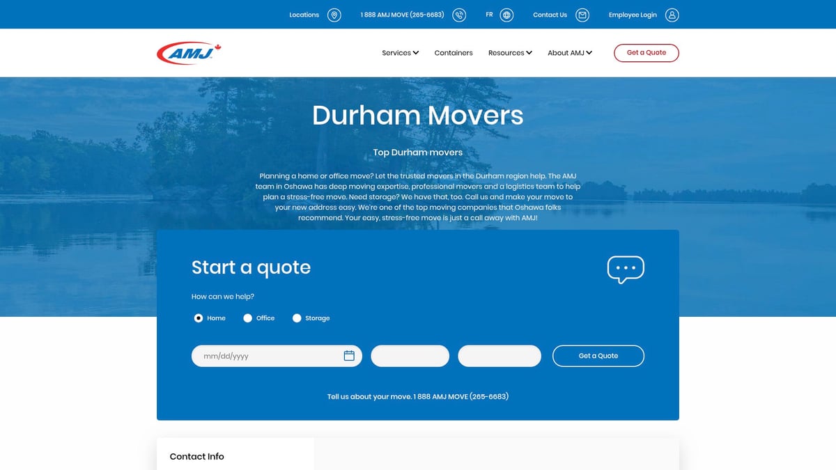 Top 9 Best Moving Companies in Durham Region for 2026 - AMJ Campbell Oshawa