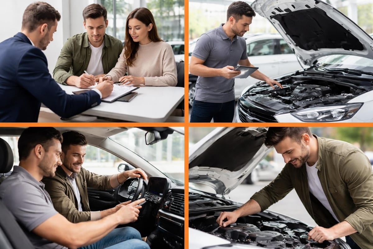 Camper van handover checklist