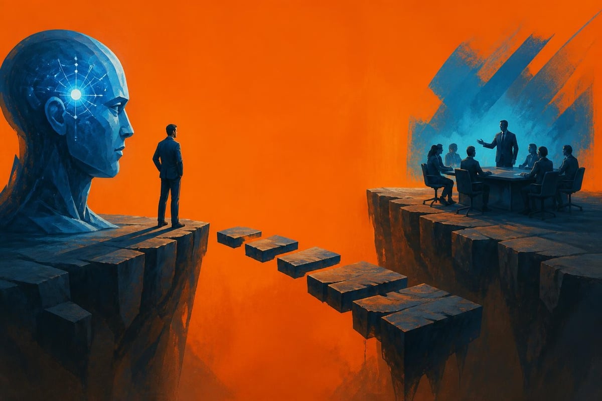 AI insight versus behavior change gap
