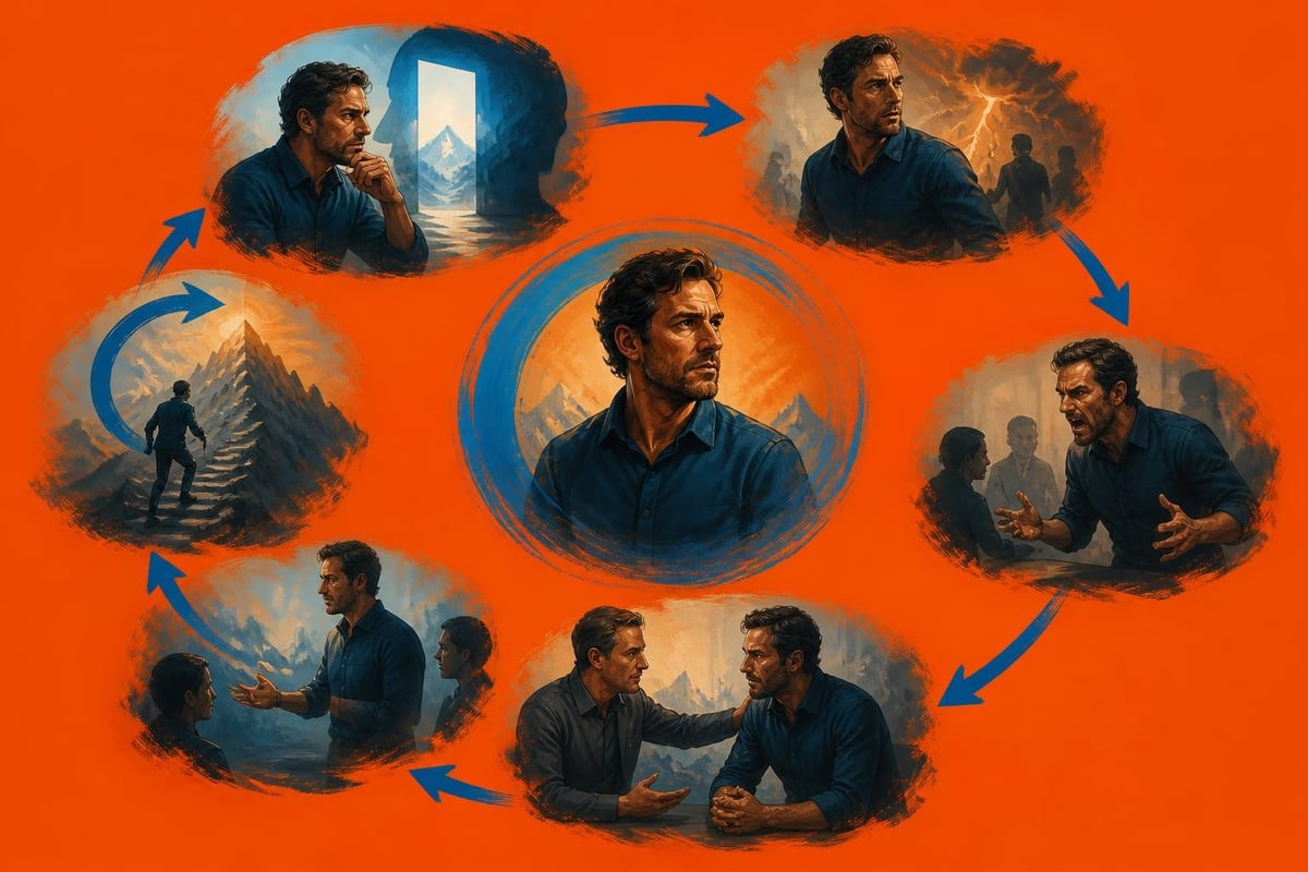 Leadership habit formation cycle